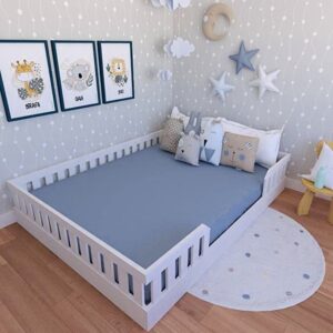 Suitable for maximizing space in children's bedrooms or guest rooms."